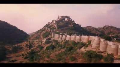 Kumbhalgarh fort, India. Video from a local ad which aired in India