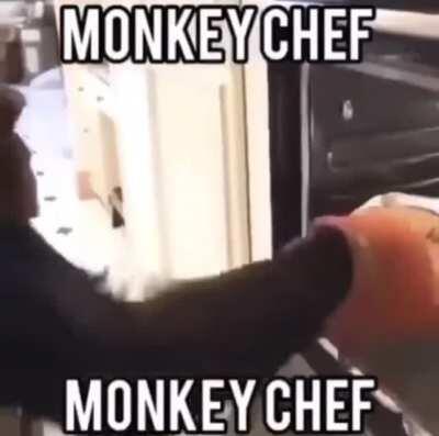 Ease your mind and let monky chef do the work