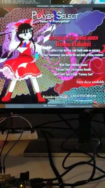 I made an Arduino-based, motion controlled Touhou controller out of boredom