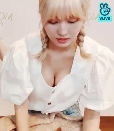 Momo putting Boo down on vlive 👀