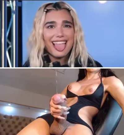 Dua Lipa loves trans cock