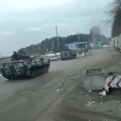 Russian &quot;O&quot; teams entering into Ukraine