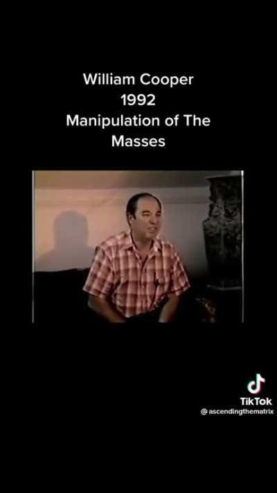 1992-William Cooper on Manipulation of The Masses