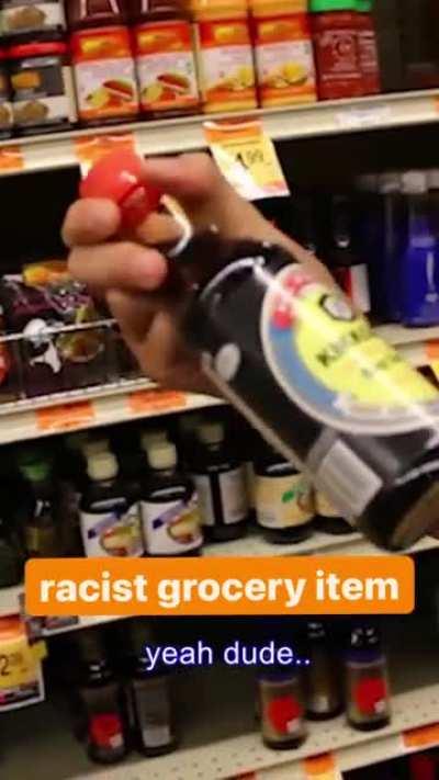 Racist grocery items