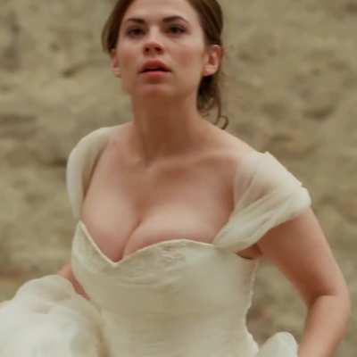 Hayley Atwell is stacked