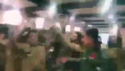 Pakistan Army personnel celebrate Pakistan victory over India in T20 World 2021 match with zeal &amp;amp; fervor. Pakistan Zindabad!!!