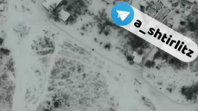 Ukrainian drone scores a direct hit on a Russian collaborator, Eastern Ukraine