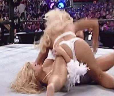 Torrie Wilson and Miss Jackie