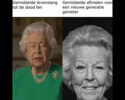 Maagd Engels Koningshuis vs Tjaad Nederlands Koningshuis