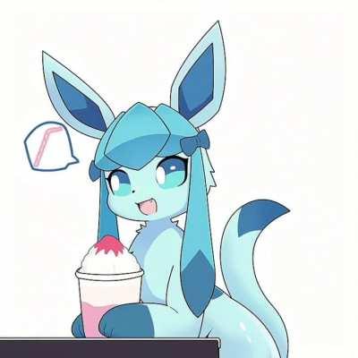 Glaceon loves shaved ice 