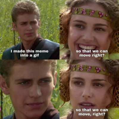 Anakin got some plans