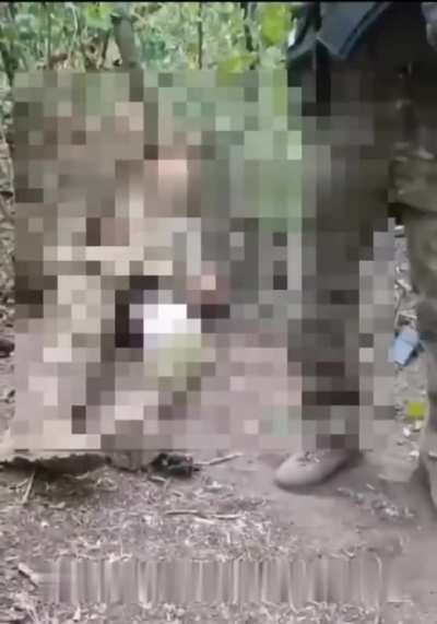 Video of allegedly unarmed Ukrainian soldier executed by russian troops