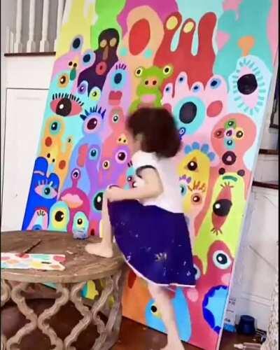 5 year old artist