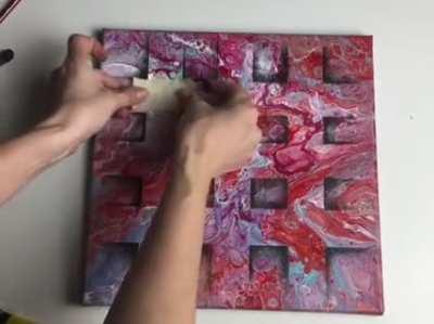 Adding 3D effects to a painting