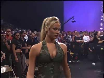 Miss Hancock (Stacy Keibler) vs Major Guns Rip Off The Camouflage Match