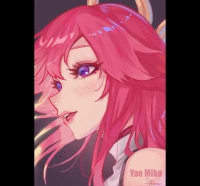 Yae Miko ~Gazing~ @Vhloramaker