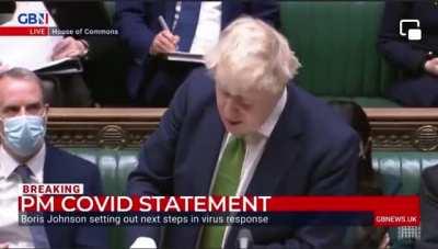 NOW - UK PM Boris Johnson: “The government will no longer mandate the wearing of face masks anywhere.” Also shot passes will become voluntary! Johnson announces end to all Omi cron restrictions in England. BOOM 💥💥💥💥💥💥💥