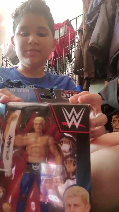 My first ever Cody Rhodes action figure