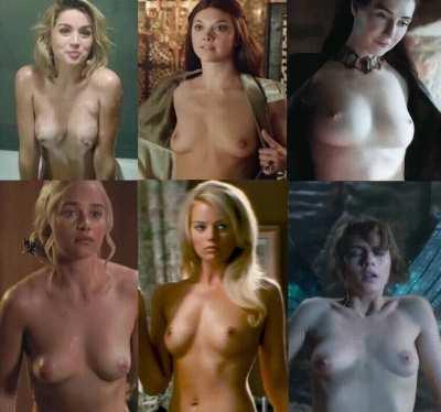 Pick one to Dominate and put her in her place &amp;amp; one to Submit to as her personal Toy to use. How would your nights look like? - Ana de Armas, Natalie Dormer, Carice van Houten, Emilia Clarke, Margot Robbie, Cara Delevingne