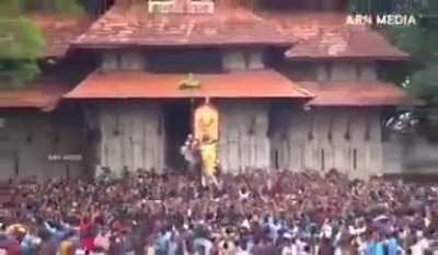 Meet India’s tallest Elephant- 56 years old Thechikkottukavu Ramachandran. He is fondly known among elephant lovers as Raman & enjoys a huge fan following across Kerala. He opens the door of the Vadakkumnathan Temple for poora vilambaram for Thrissur 