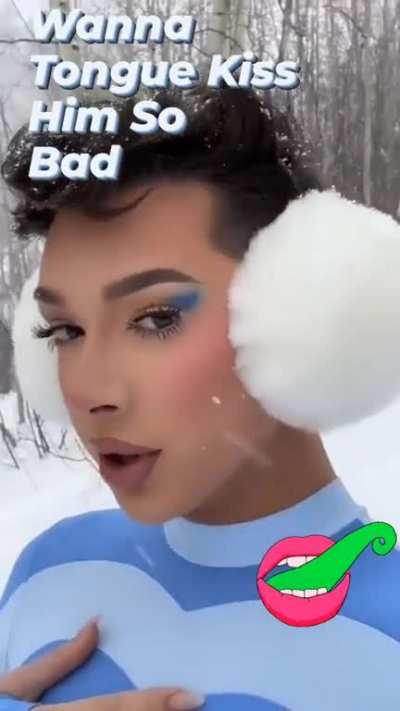 ❄️ James Charles ❄️ So Fuckin Yummy 💙🤍💙