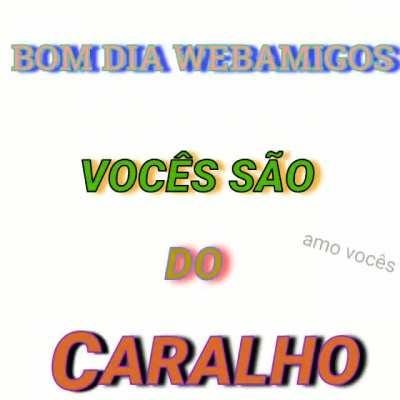 Bom dia meus webamigos. Vocês são do C______