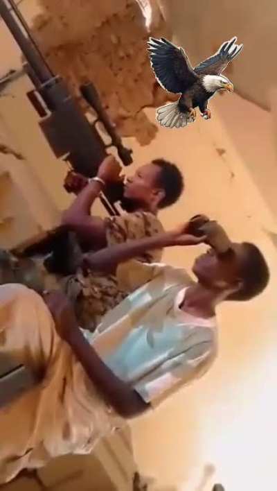 Sudanese army sniper picking off RSF militia’s in Khartoum 