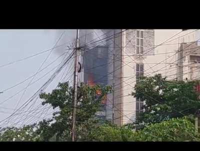 Fire in Noida sec-62 near D park