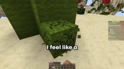 How it feels to be good at Minecraft