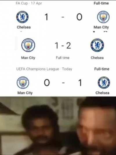 City facing Chelsea this season summed up