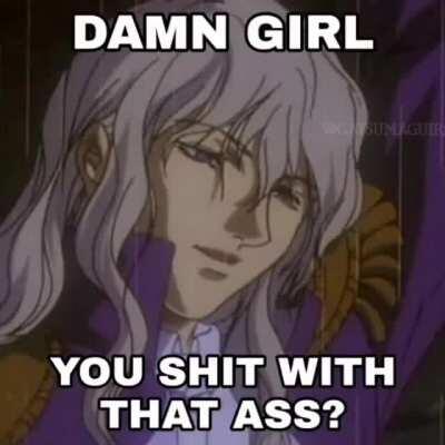 Damn, is Griffith into scat?🤣😈🔥😍👀