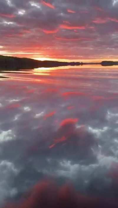 My best outdoor moment captured on a Finnish lake.