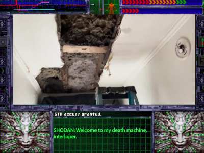 SHODAN destroyed my apartment 