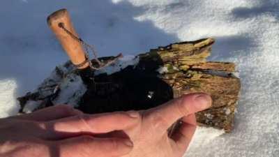 How to make fire from ice