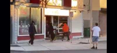 Husband and wife beaten with 2x4s while defending store in Rochester, NY.