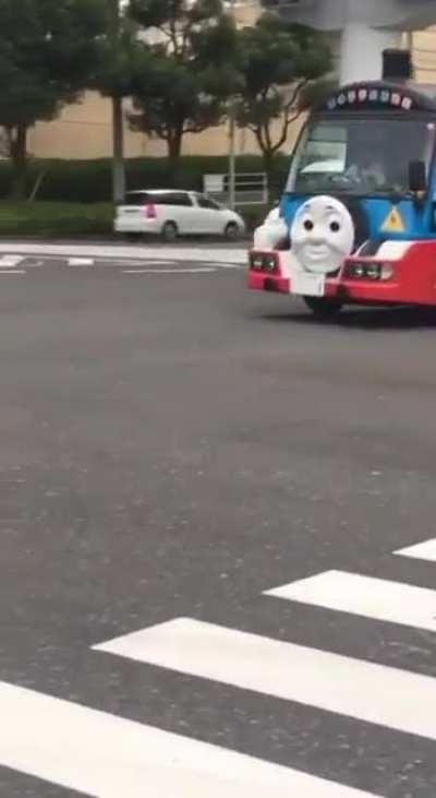 What is Thomas doing there!?