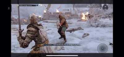 Playing For Honor on (Xbox cloud gaming)