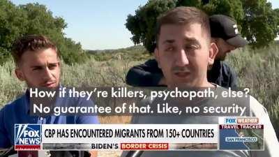 Immigrant becomes anti immigrant AFTER HE crosses border into the US. “Okay I’m good but others not good we need background checks”. 