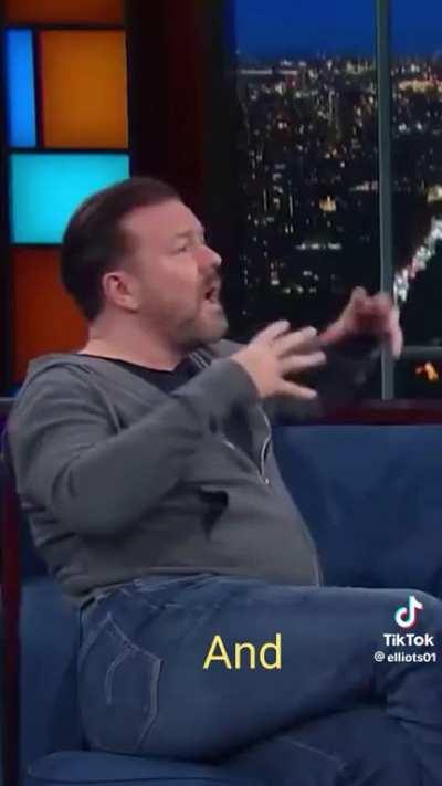 Ricky Gervais is king of the atheists