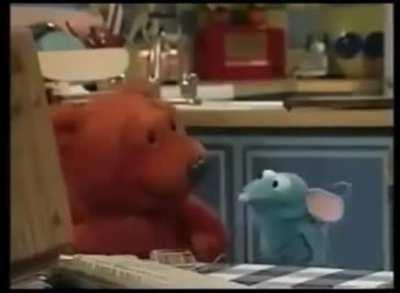 This &quot;Deleted Scene&quot; from The Bear in the Big Blue House (1997)