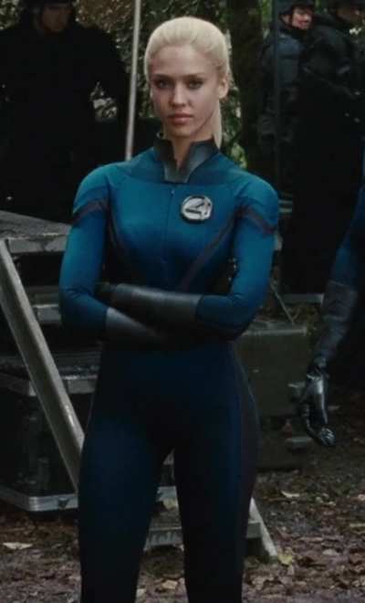 Watching Jessica Alba in this tight suits from Fantastic Four makes me still hard after all these years 