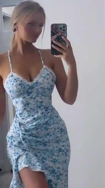 Blue sundress again