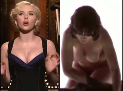 Scarlett Johansson on/off