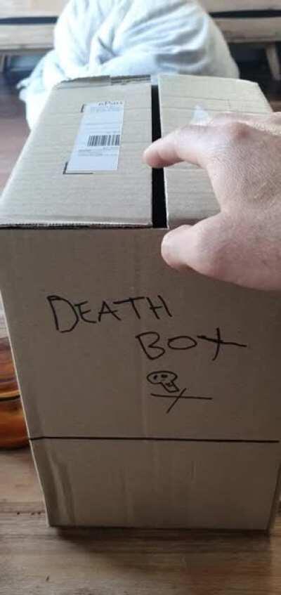 DON'T OPEN THE BOX