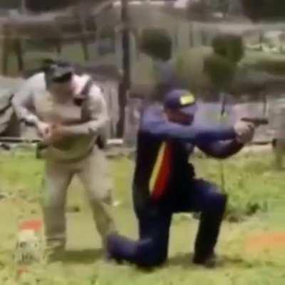 HMF while I handgun