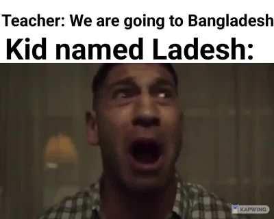 going to bangLADESH is a bad idea !!