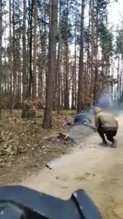 WCGW trying to split a tree with another tree