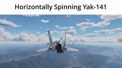 Horizontally Spinning Yak-141