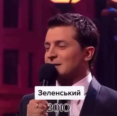 Volodymyr Zelenskyy before the war