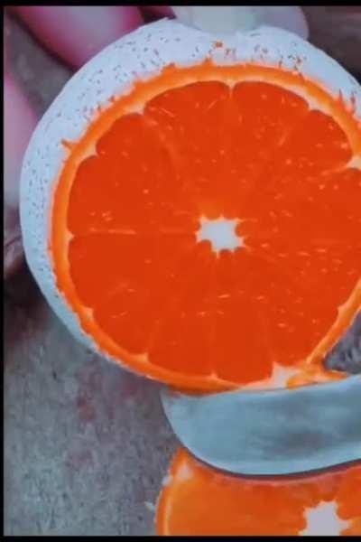 Cutting a Snow Orange